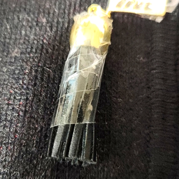 NWT Anne Klein Zip Front Poncho Sweater Size Medium - Picture 12 of 13